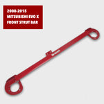 Strut Bar Front for 2008-15 Mitsubishi Lancer EVO X 10 RED