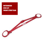 3-POINT TOWER STRUT BRACE BAR FOR MITSUBISHI EVO 8 9 VIII IX RED